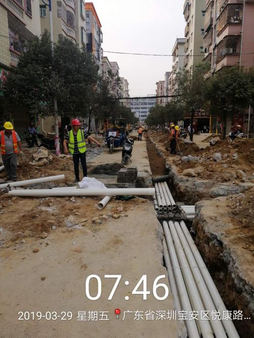 通信管道安装